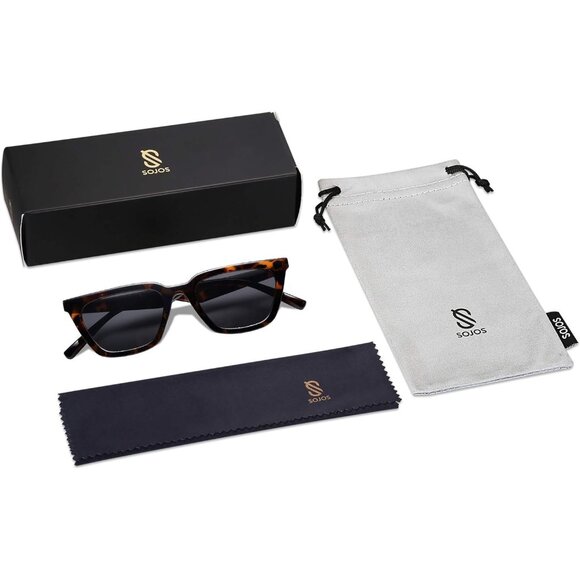 ? Women Grey Narrow Square Sunglasses Polarized Retro Trendy Driving Eyewear main image 5
